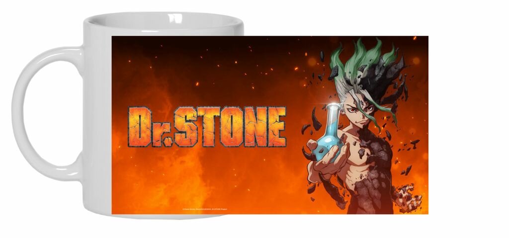 Кружка доктор стоун, DR. STONE №26, Кружка-Хамелеон