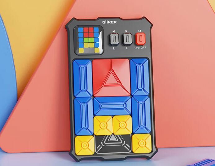 Умная игрушка Giiker JKHRD002_pink пятнашки Giiker Super Slide розовая