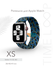 Ремешок тканевый плетеный браслет для Apple Watch Series 1-9, SE,...