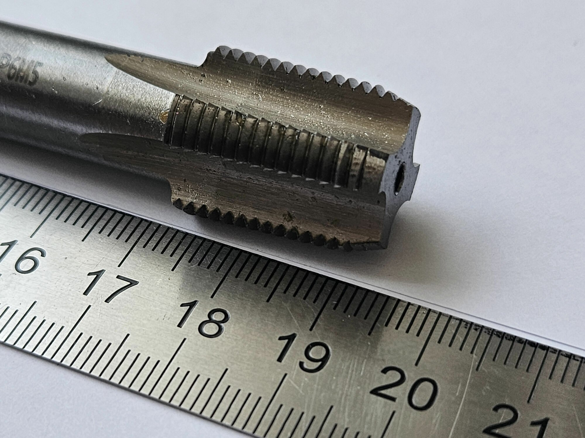 Метчик трубный конический Rc 3/8 — фото 1