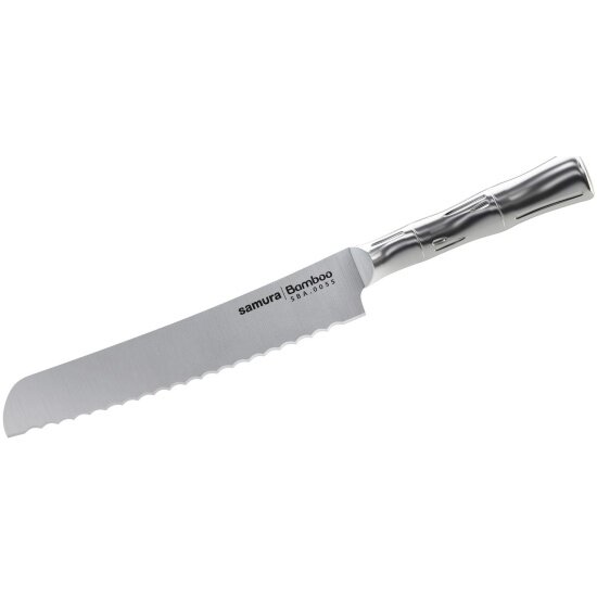 Нож кухонный Samura Bamboo для хлеба 200 мм, AUS-8 (SBA-0055/K)
