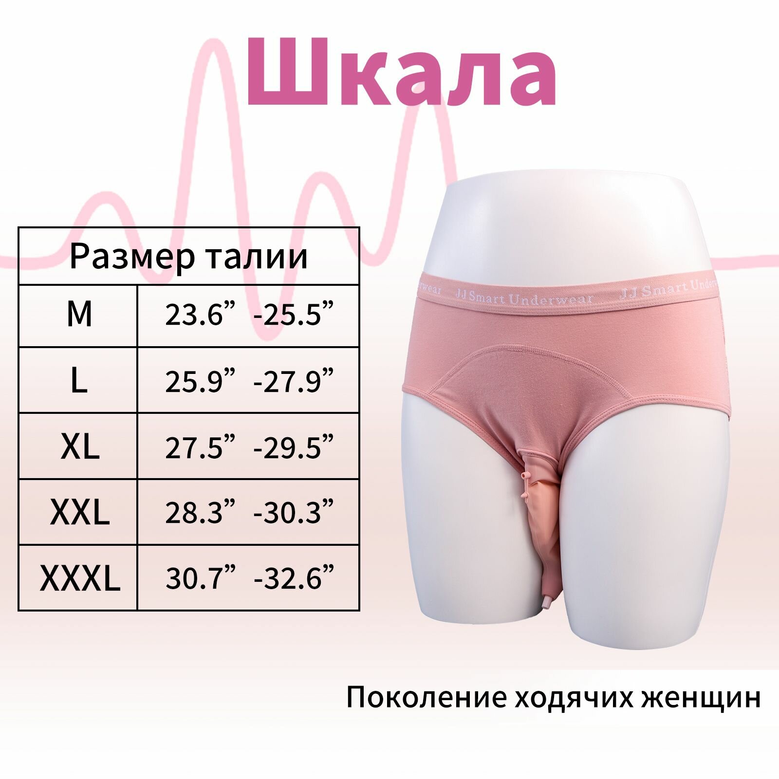 Изображение Прокладки при недержании мочи у женщин Подгузники для взрослых