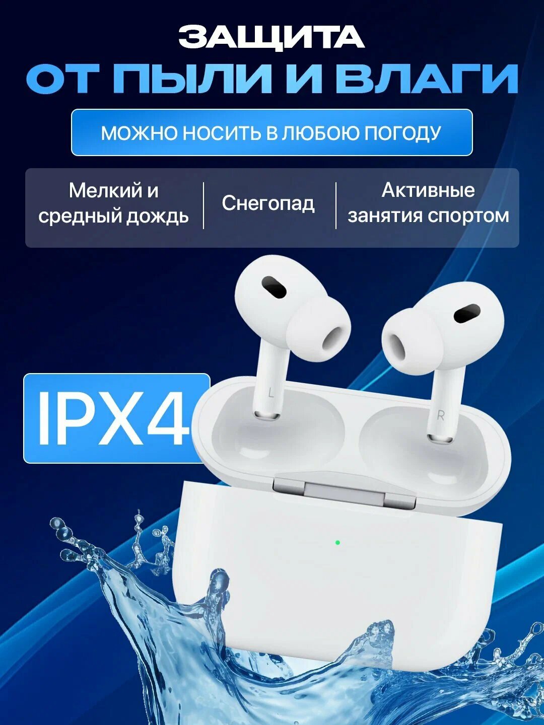 Беспроводные наушники Pods Pro 2 Premium, с сенсорным управлением, наушники / Airpods 2 беспроводные наушники