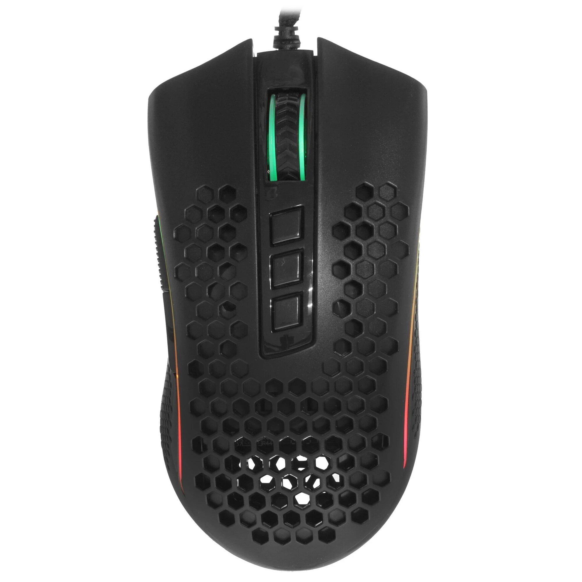Мышь Redragon Storm 77854, оптическая, RGB подсветка, для правши, черная