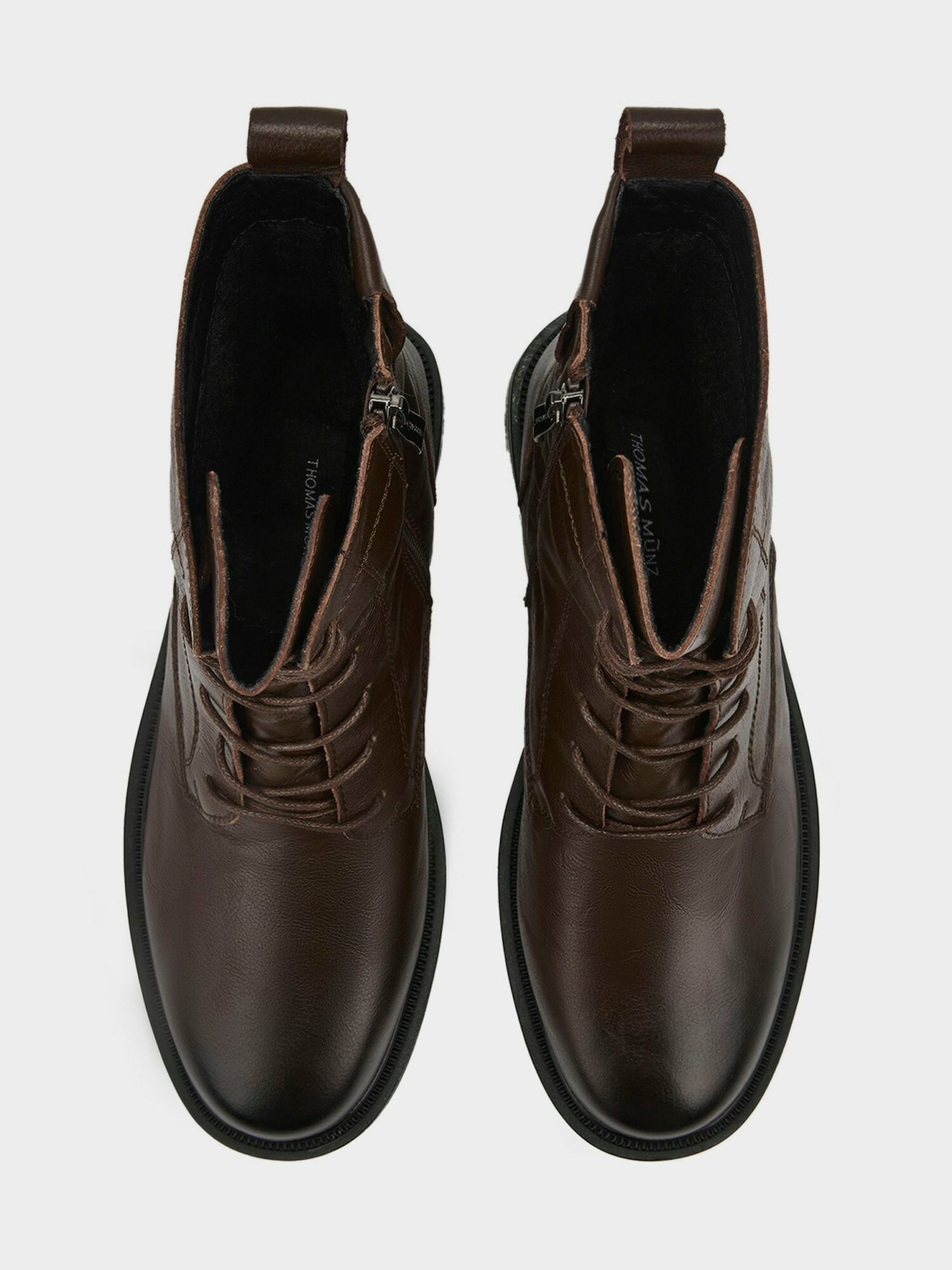 Ботинки дерби Thomas Munz, размер 41, коричневый