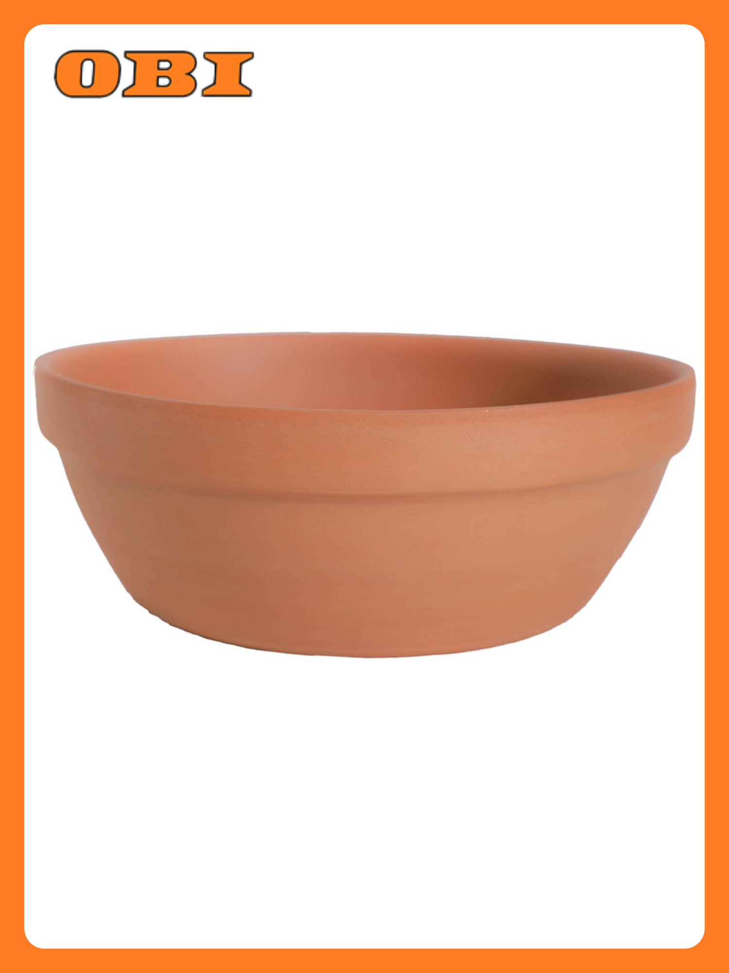 Горшок глиняный терракот  67 D20 5 H6 5