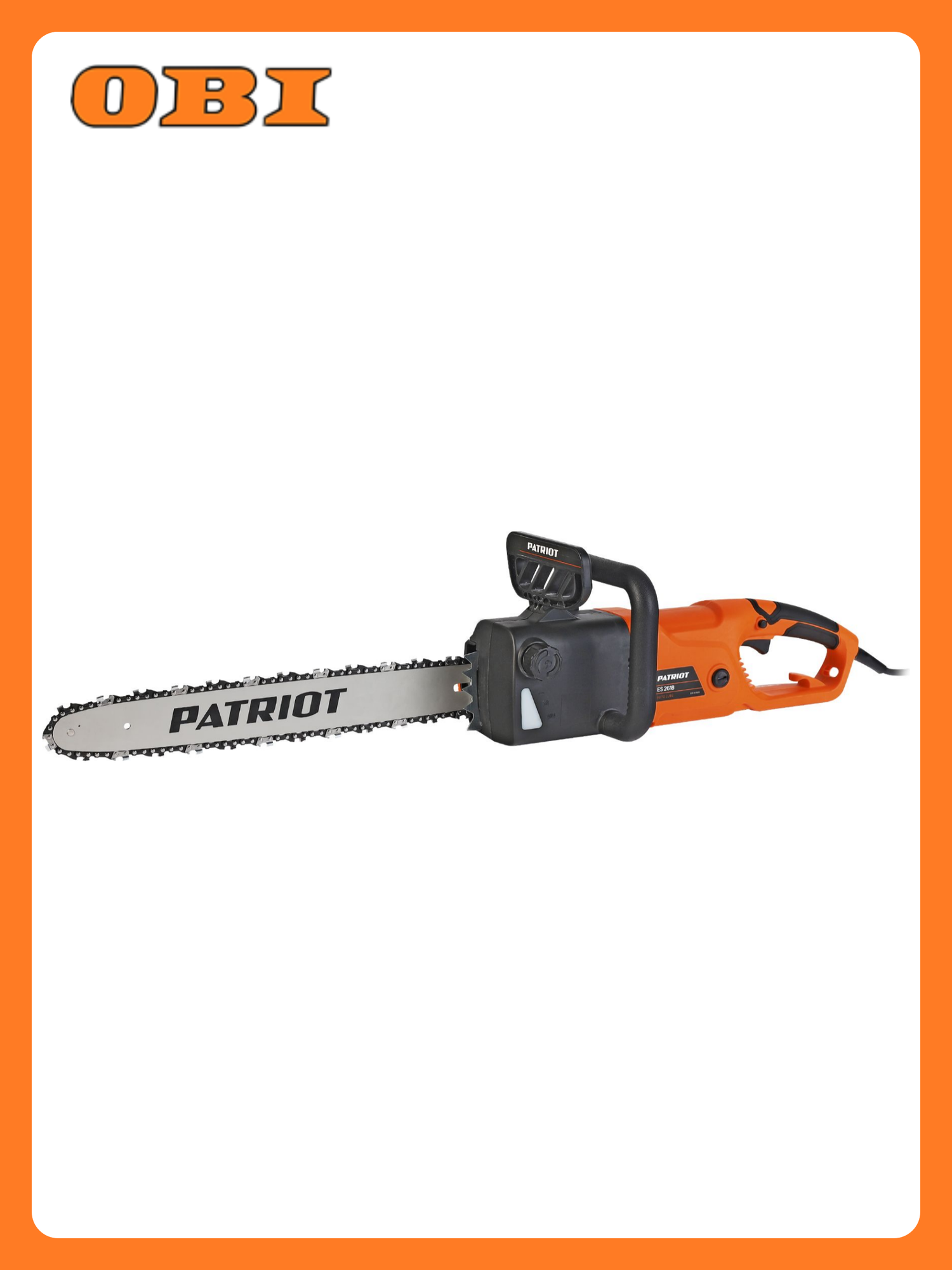 Электропила PATRIOT ES 2618 2500Вт шина 45см плавный пуск