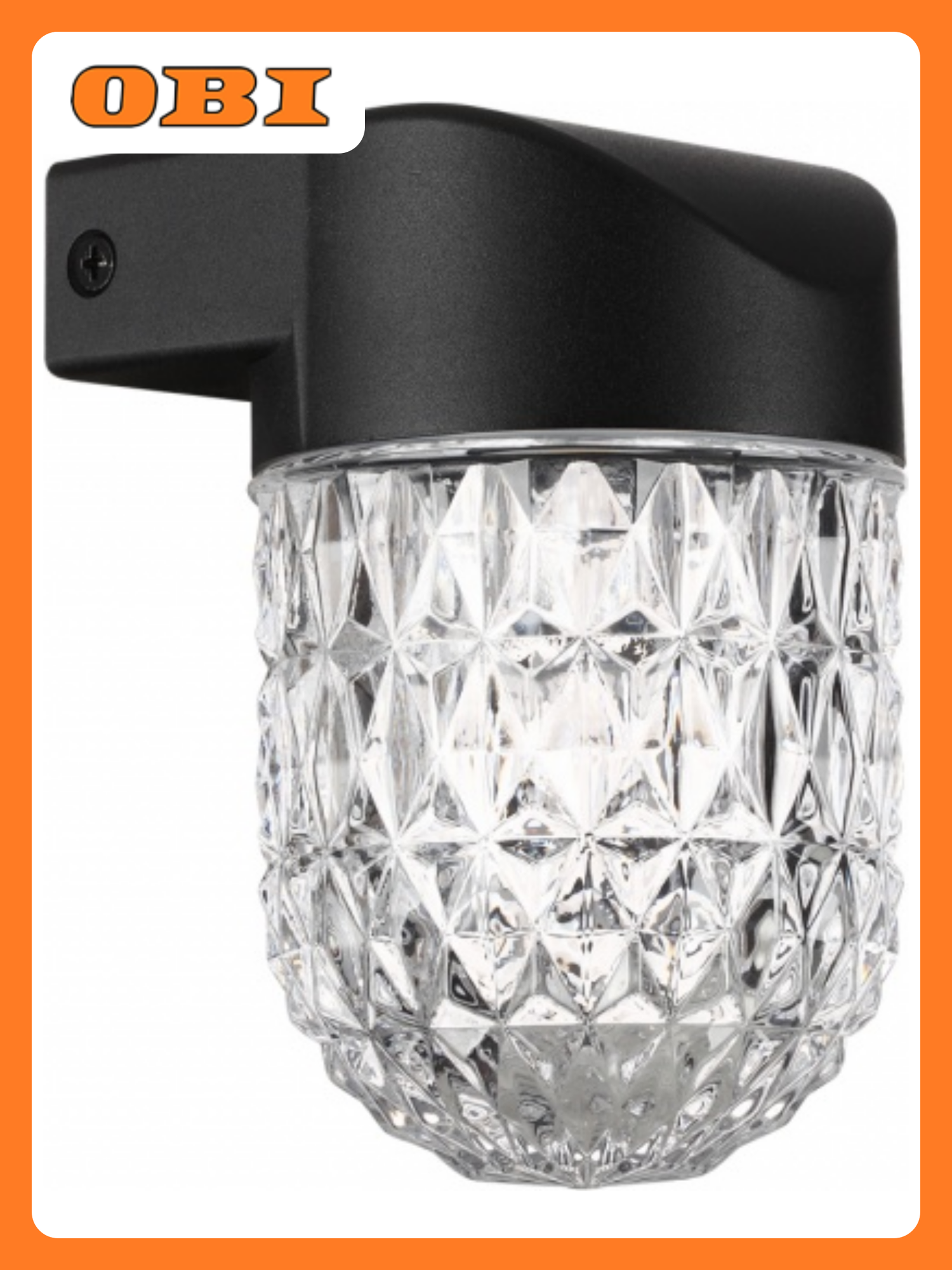 Светильник ландшафтный настенный STREET ESTIMA LED 7W 4000K IP65 129Х80Х96 см черный