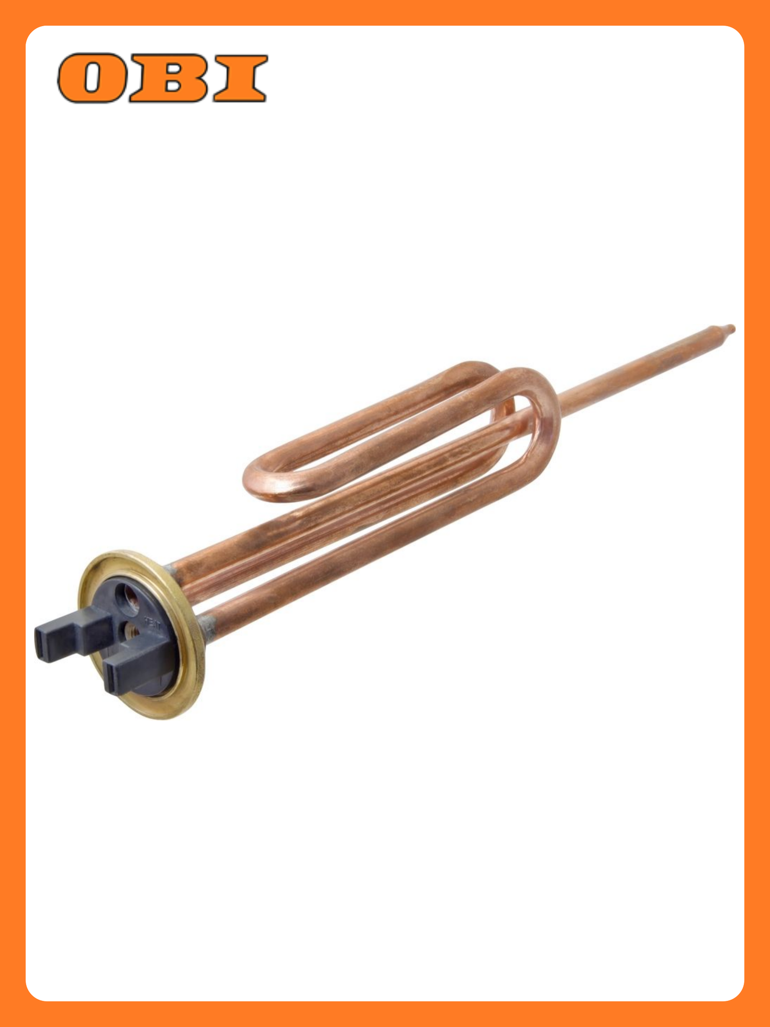 ТЭН MPF RCF, для водонагревателей, мощность 1500Вт, напряжение 220В, медный