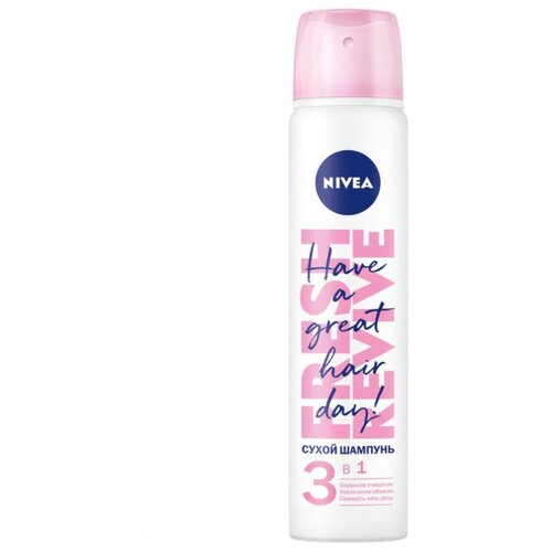 Сухой шампунь 3 в 1 Nivea Fresh Revive, 200 мл G-KD-481558007 сухой шампунь batiste fresh 200 мл