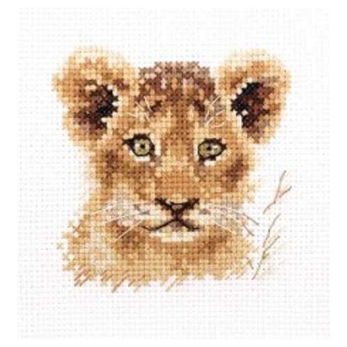 Алиса Набор для вышивания 0-194 Животные в портретах. Львенок, 492.8 х 8 см набор для вышивания львенок и олененок
