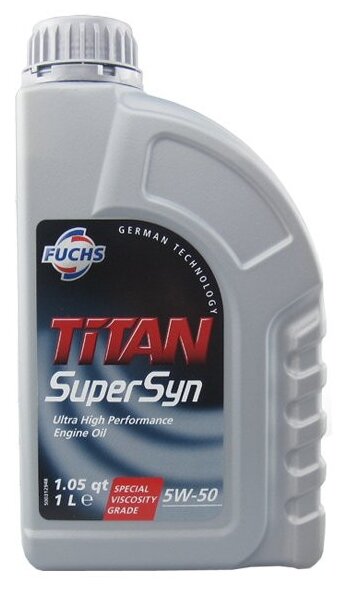 Масло Fuchs Titan SUPERSYN 5W-50 1л