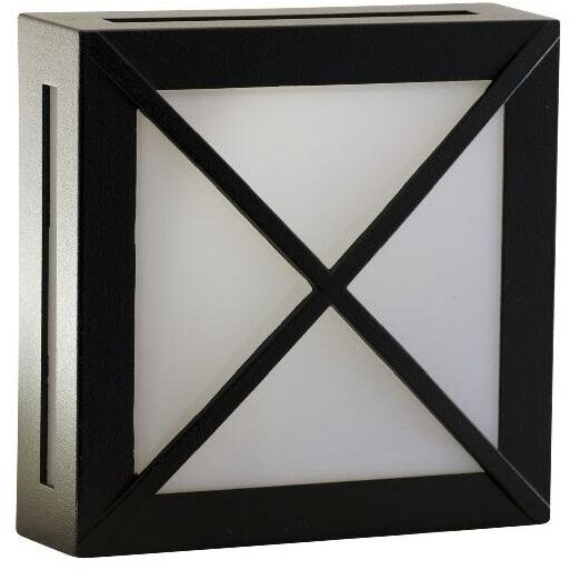 Ecola Светильник 3083W черный, G53, цвет арматуры: черный, цвет плафона белый - фотография № 2