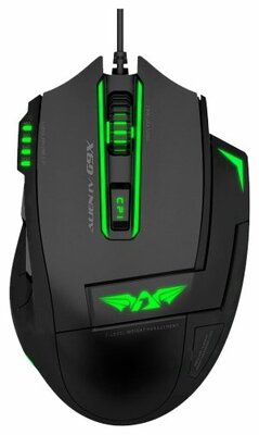 Мышь Armaggeddon Alien G9X Green USB