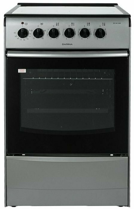 Плита электрическая DARINA 1B EC341 606 S, silver