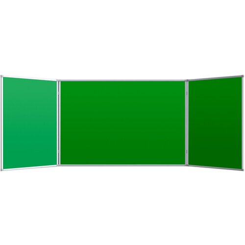 Доска магнитно-меловая Attache 52355 97х148 см, зеленый доска магнитно меловая attache зеленая 100 150 см вращающаяся 71692