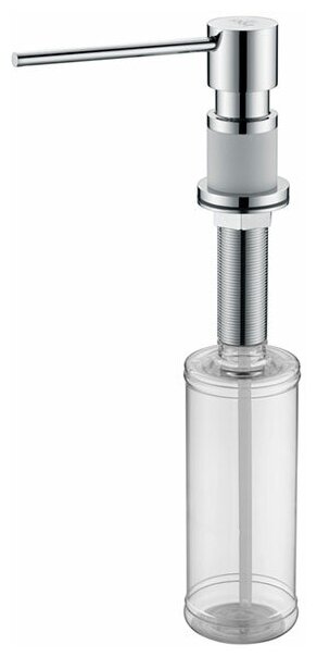 Дозатор для жидкого мыла Paulmark Kraft, цвет белый матовый, D003-431
