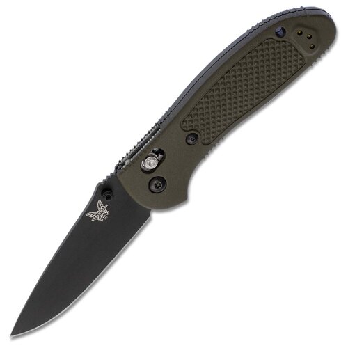 фото Нож складной benchmade griptilian 551 series (bm551bk-s30v) хаки/черный