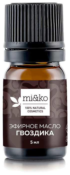 Эфирное масло Гвоздика, 5 мл cosmos organic, MiKo