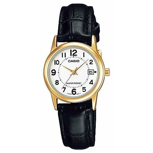 Наручные часы CASIO Collection LTP-V002GL-7B, золотой, черный