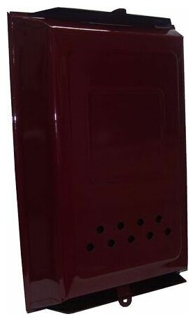 Ящик почтовый инструмагро 390х260х70 мм бордовый (071716)