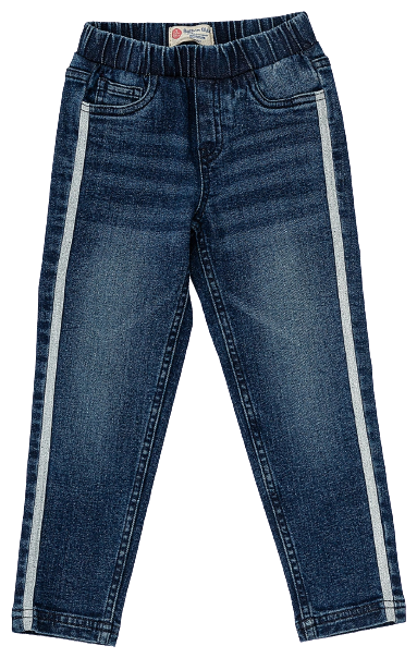 Голубые джинсы скинни Button Blue, размер 116*60*54, модель 220BBGMC6303D200