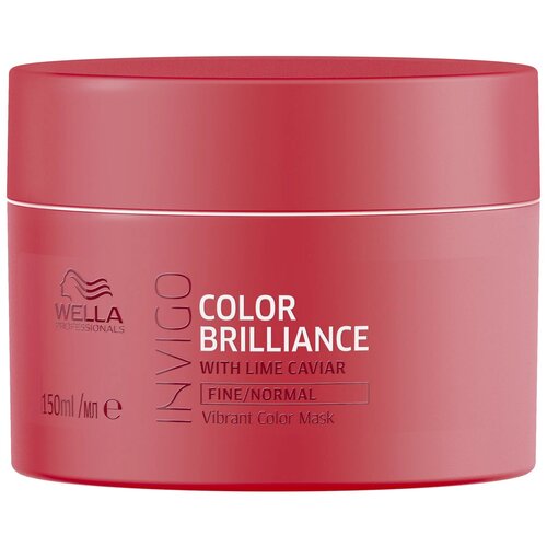 WELLA PROFESSIONAL COLOR BRILLIANCE - яркость окрашенных волос Маска для окрашенных нормальных и тонких волос Brilliance 150 мл