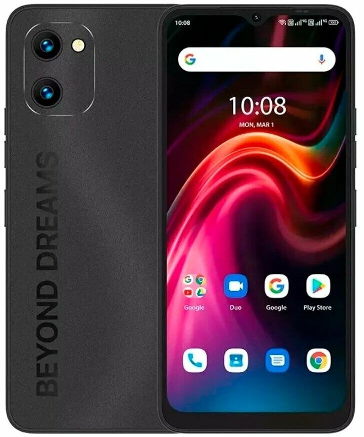 Смартфон UMIDIGI G1 MAX 6/128Gb Black