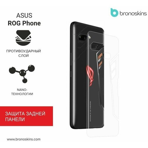 Защитная пленка для экрана и корпуса Asus Rog Phone (Глянцевая, Защита экрана FullScreen)