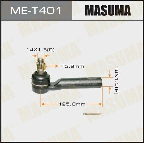 Наконечник рулевой тяги MASUMA PRADO/ GRJ150 MET401