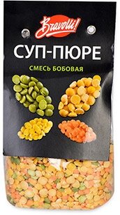Bravolli Смесь для супа Бобовая суп-пюре, 350 г, 1 шт
