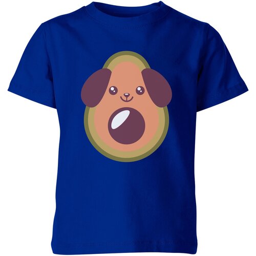 мужская футболка авокадо такса l синий Футболка Us Basic, размер 4, синий