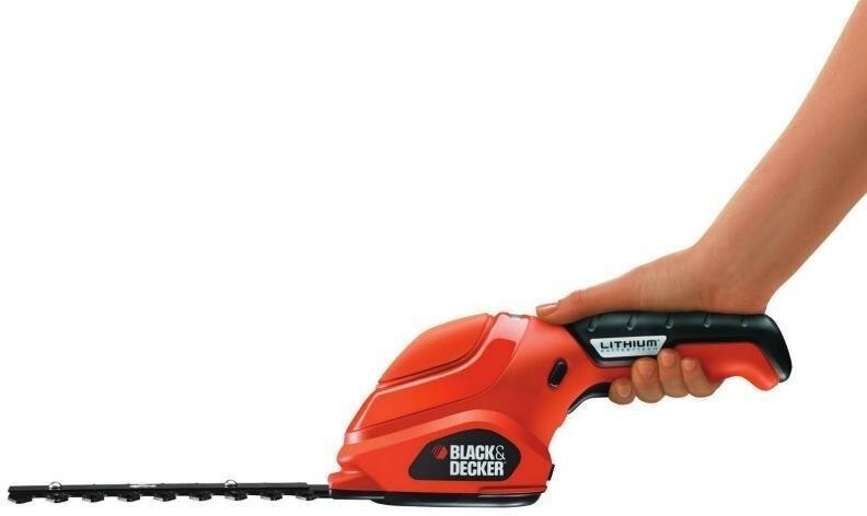 Ножницы-кусторез аккумуляторный BLACK+DECKER GSL700KIT 15 А·ч 7 В