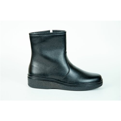 фото Мужские сапоги зимние с натуральным мехом модель 303, черные, 45 размер iridson