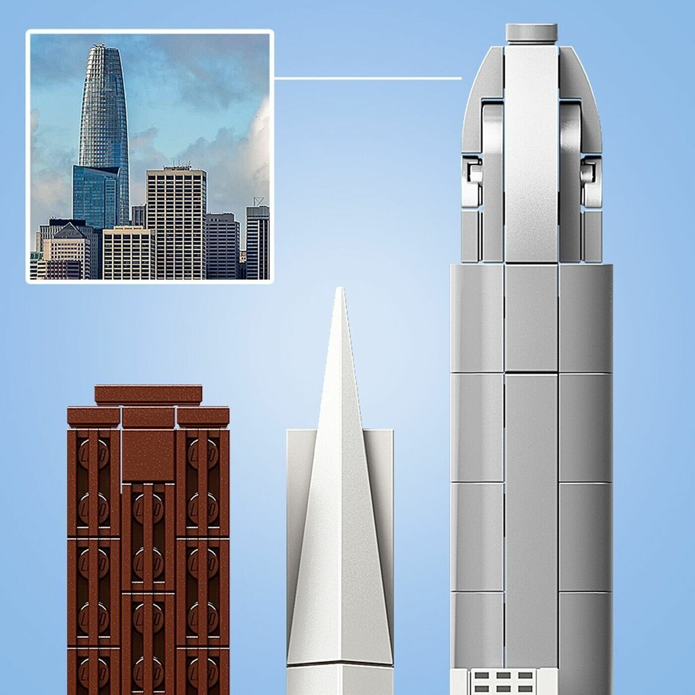 Конструктор LEGO Architecture Сан-Франциско, 565 деталей (21043) - фото №15