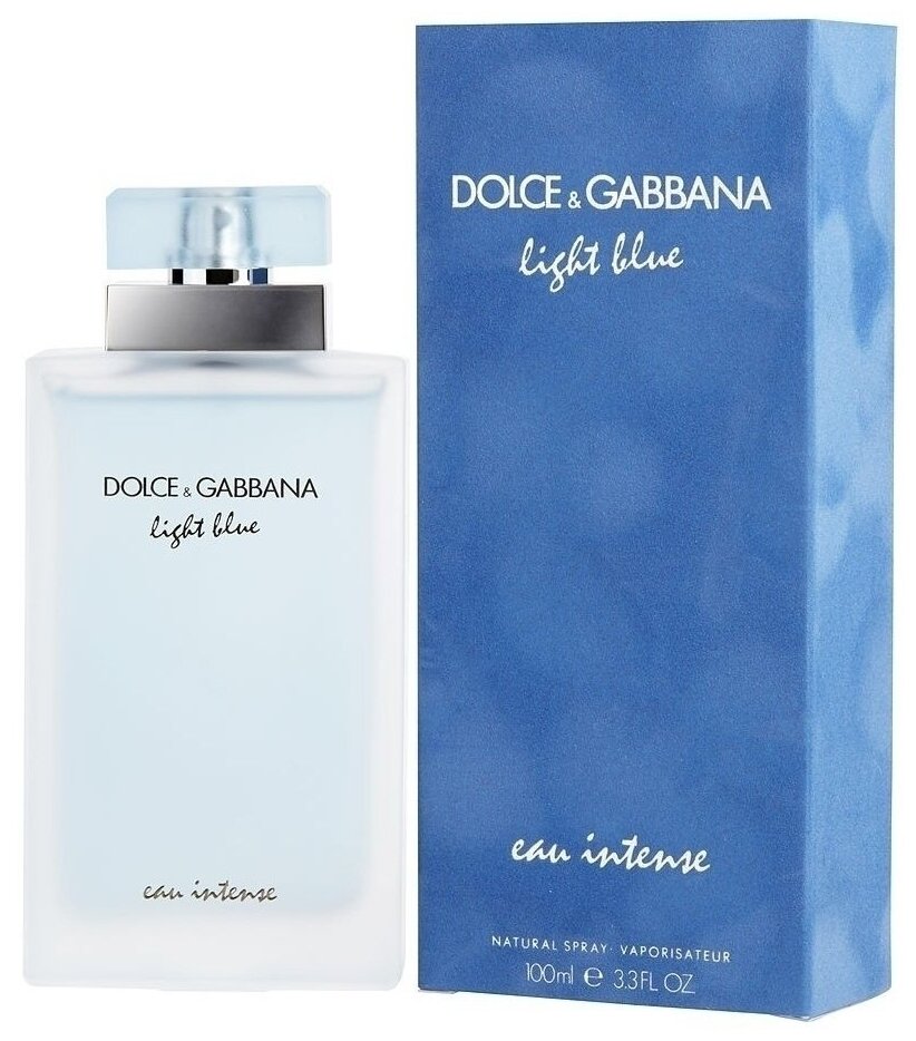 Парфюмерная вода Dolce And Gabbana женская Light Blue Eau Intense Pour Femme 100 мл