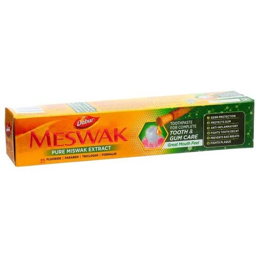 Аюрведическая зубная паста Dabur Meswak, 200г