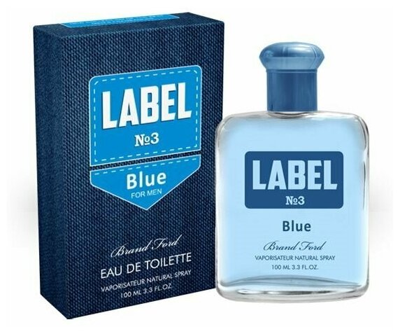 Delta parfum Туалетная вода мужская Label №3 BLUE