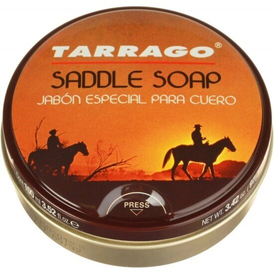 Очиститель мыло Tarrago SADDLE SOAP TIN для повседневного ухода, 100мл.