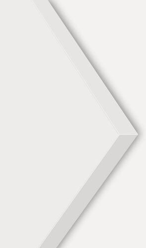 Изображение товара Мебельная деталь ЛДСП 1250х650х16мм Белая Аляска, Кромка со всех сторон