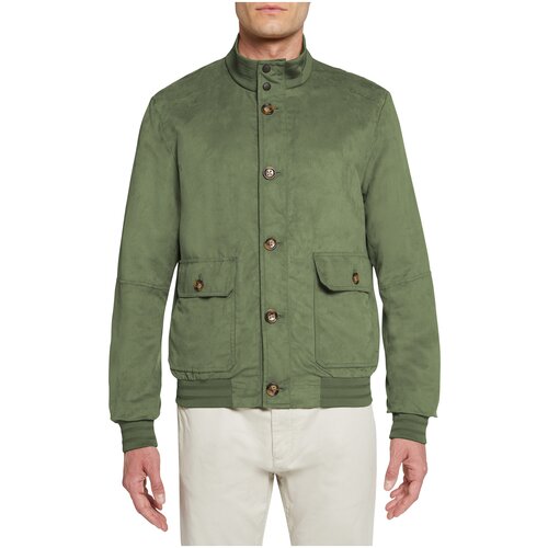 куртка GEOX для мужчин M BLAINEY цвет оливковый, размер 52