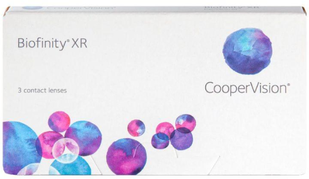 Контактные линзы CooperVision Biofinity XR (3 линзы) -19.50 R 8.6, ежемесячные, прозрачные