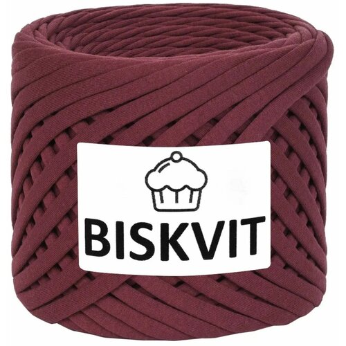 Нить вязальная Biskvit Biskvit, 100 % хлопок, 300 г, 100 м, 1 шт., 231 вино 100 м трикотажная пряжа для вязания шерлок