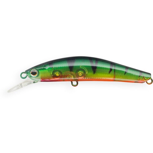 Воблер Минноу Strike Pro Hide Jerk 80 S, цвет: A102G Transparent Perch, (JS-344#A102G)