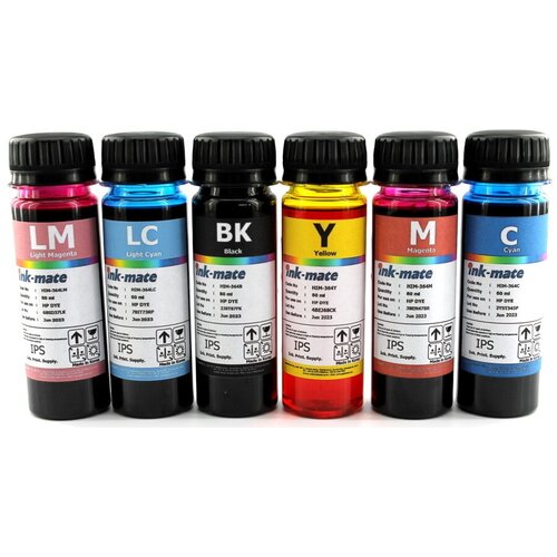 Чернила HP Комплект чернил Ink-Mate (50ml. 6 цветов) для картриджей