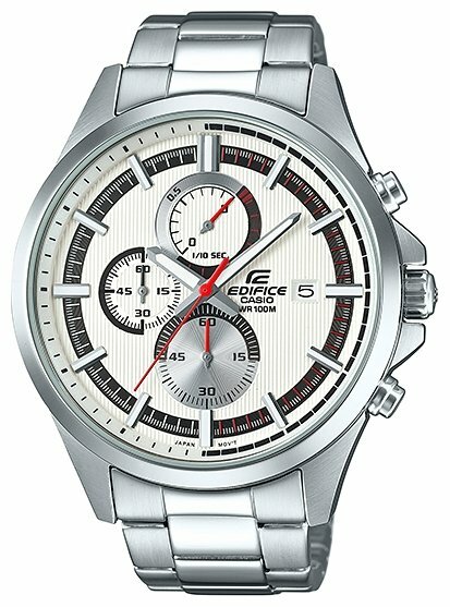 Наручные часы CASIO Edifice EFV-520D-7A, серебряный