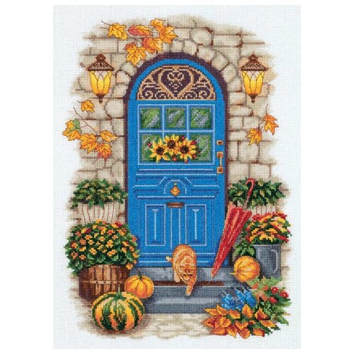 фото Набор для вышивания gm-7105 "осень на пороге" panna
