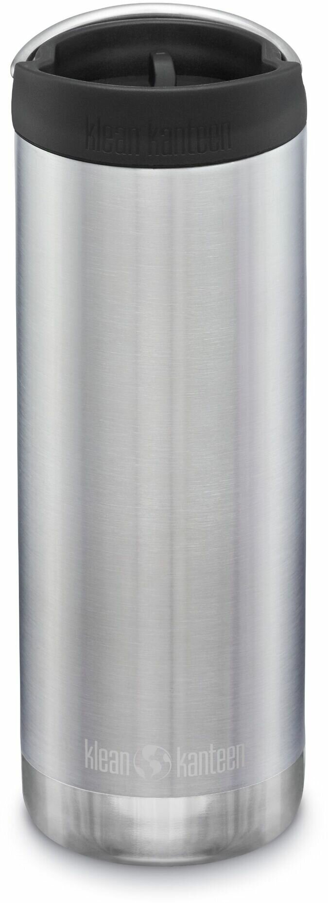 Термокружка Klean Kanteen TKWide Cafe Cap 16oz (473 мл) Brushed Stainless