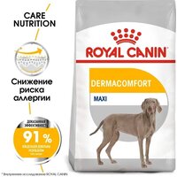 Корм для взрослых собак крупных размеров при раздражениях и зуде кожи Royal Canin Maxi Dermacomfort (Макси Дермакомфорт) сухой, 10 кг
