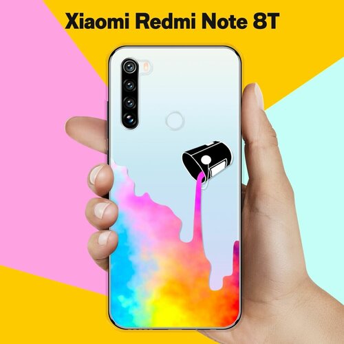 Силиконовый чехол Краски на Xiaomi Redmi Note 8T силиконовый чехол london на xiaomi redmi note 8t